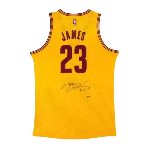 Icons PRE-ORDER LeBron James Signed Cleveland Cavaliers Authentic Adidas Alternate Jersey