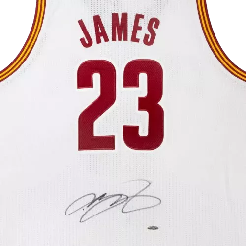 Icons PRE-ORDER LeBron James Signed Cleveland Cavaliers Authentic Adidas Home Jersey