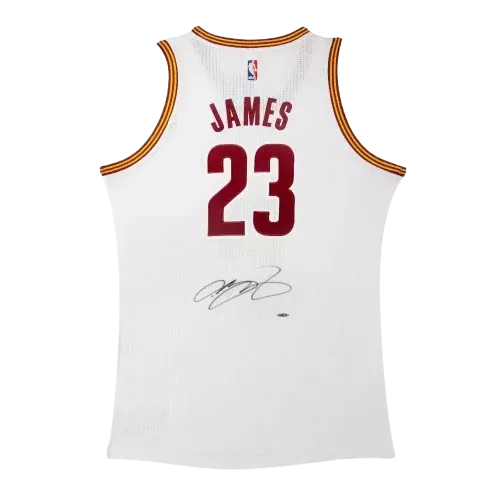 Icons PRE-ORDER LeBron James Signed Cleveland Cavaliers Authentic Adidas Home Jersey