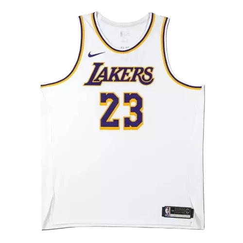 Icons PRE-ORDER LeBron James Signed Los Angeles Lakers Association Edition Authentic Nike Jersey