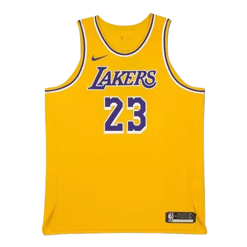 Icons PRE-ORDER LeBron James Signed Los Angeles Lakers Home Jersey: 4x Champion 4x Finals MVP Edition