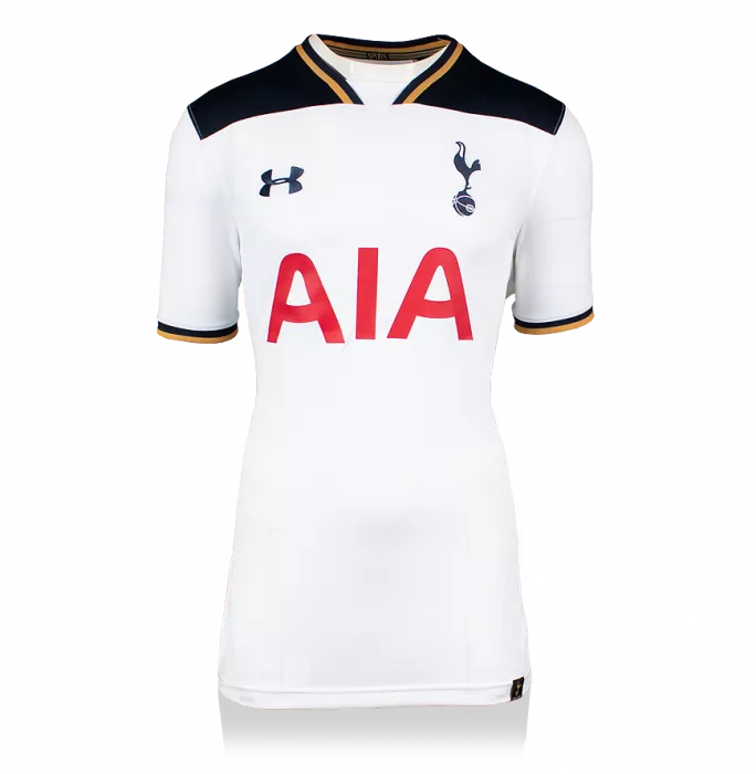 Icons Robbie Keane Back Signed Tottenham Hotspur 2016-17 Home Shirt