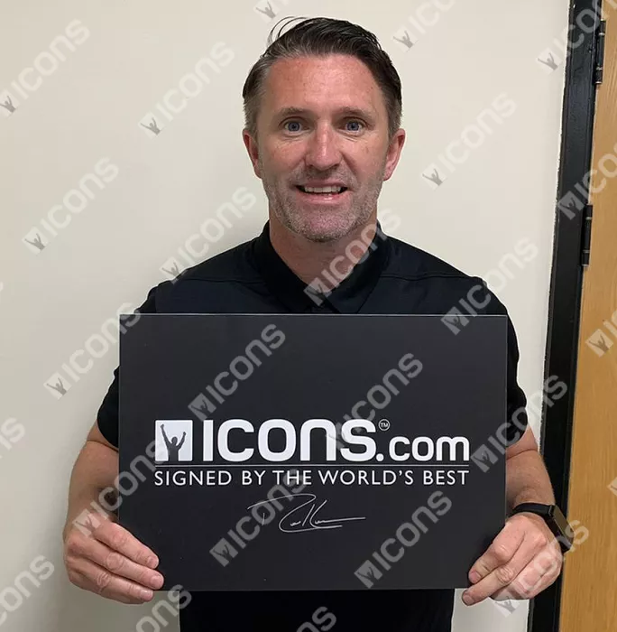 Icons Robbie Keane Back Signed Tottenham Hotspur 2016-17 Home Shirt