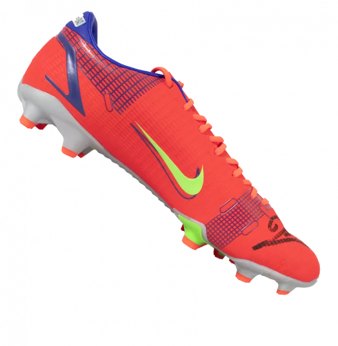 Icons Robert Lewandowski Official UEFA Europa League Signed Red Nike Mercurial Boot In Acrylic Case