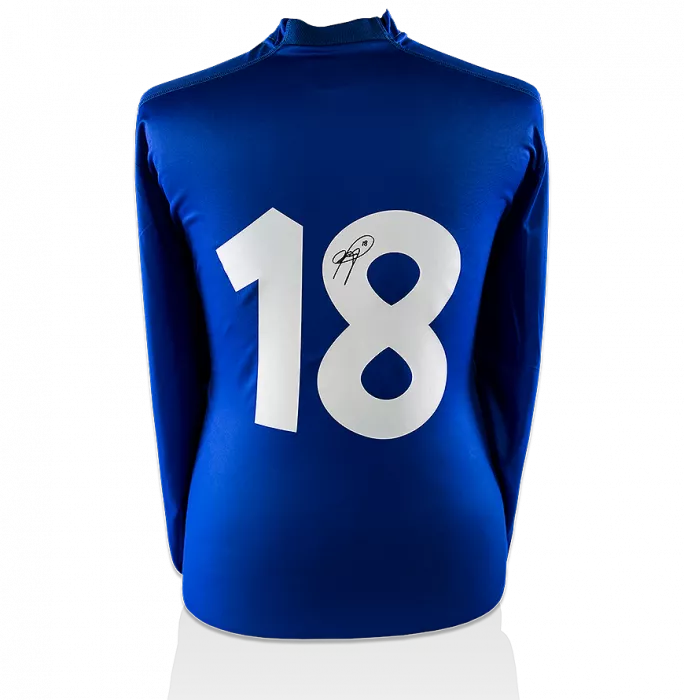 Icons Roberto Baggio Back Signed Retro Italy Home Shirt