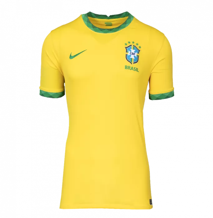 Icons Roberto Carlos Back Signed Brazil 2020-21 Home Shirt With Fan Style Numbers