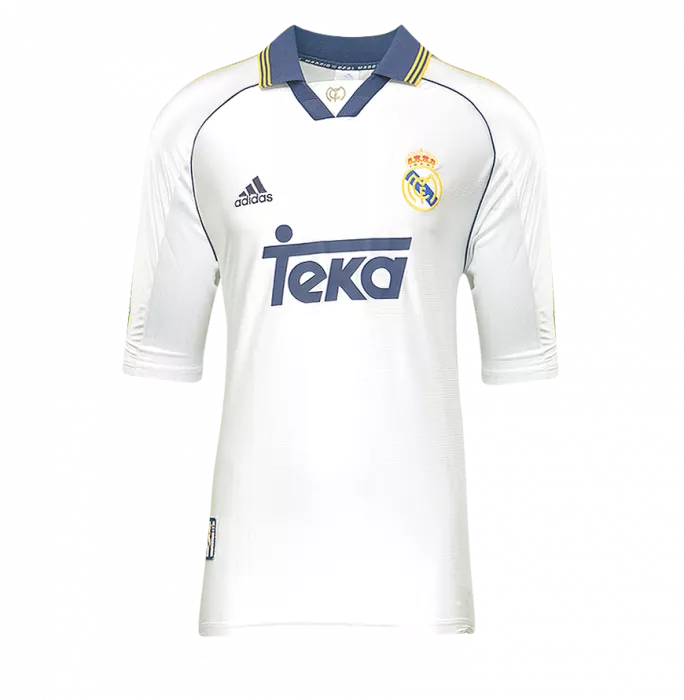Icons Roberto Carlos Back Signed Real Madrid 1998-00 Home Shirt