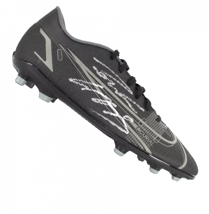icons Roberto Carlos Signed Black Nike Vapor Club Boot