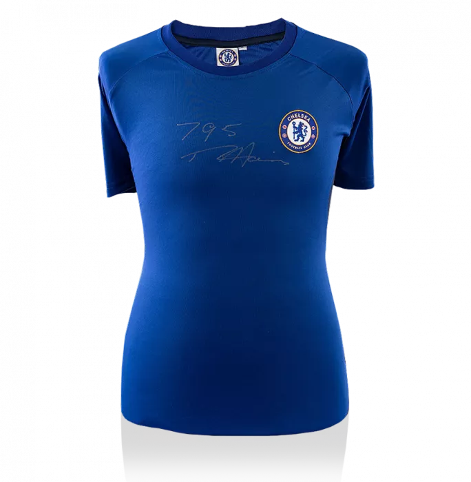 icons Ron 'Chopper' Harris Front Signed Chelsea Shirt: 795 Appearances Edition