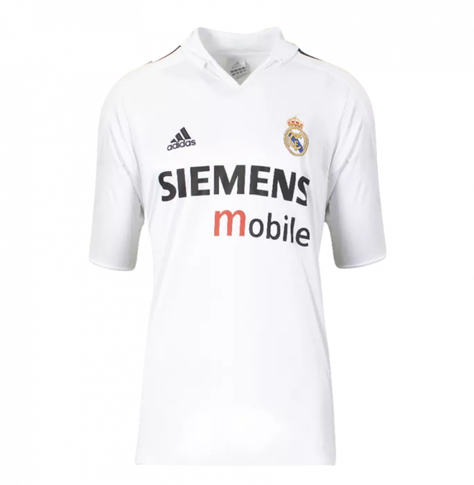 Icons Ronaldo Back Signed Real Madrid 2004-05 Home Shirt