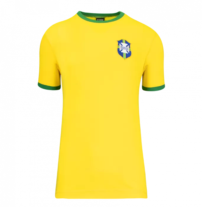 Icons Ronaldo Official FIFA World Cup™ Back Signed And Hero Framed Brazil Home T-Shirt With Fan Style Numbers