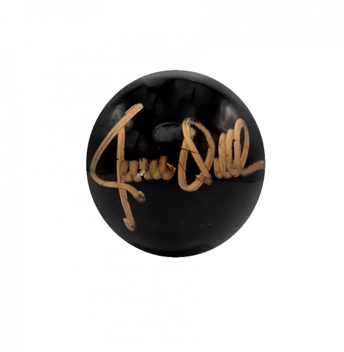 Icons Ronnie O'Sullivan Signed Black Snooker Ball In Acrylic Case