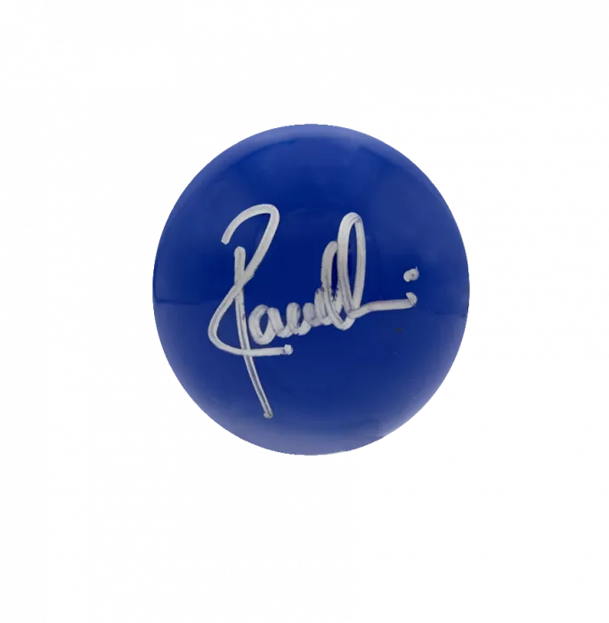 Icons Ronnie O'Sullivan Signed Blue Snooker Ball In Acrylic Case