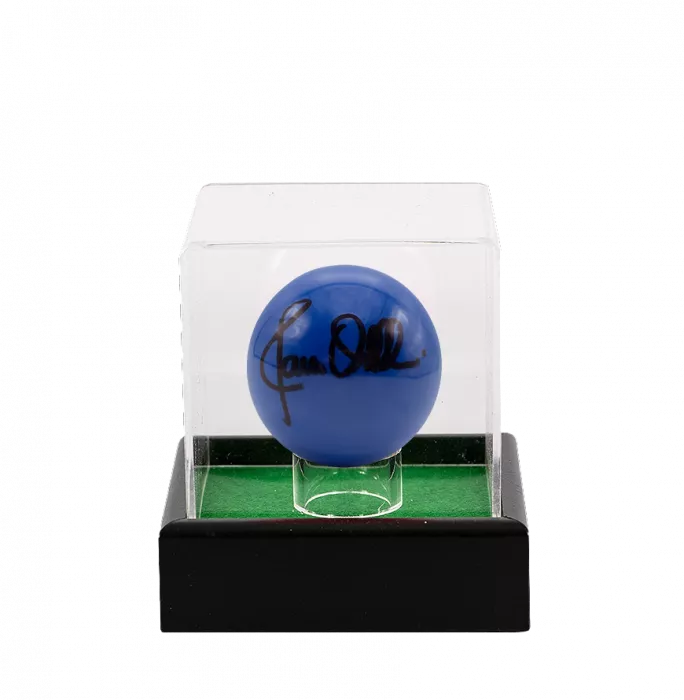 Icons Ronnie O'Sullivan Signed Blue Snooker Ball In Acrylic Case