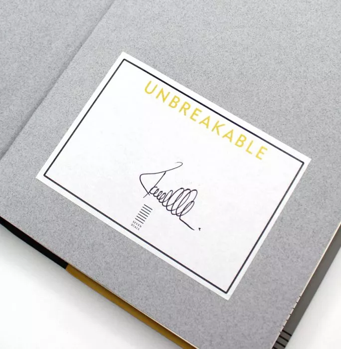 Icons Ronnie O'Sullivan Signed Book: Unbreakable - Bookplate Edition