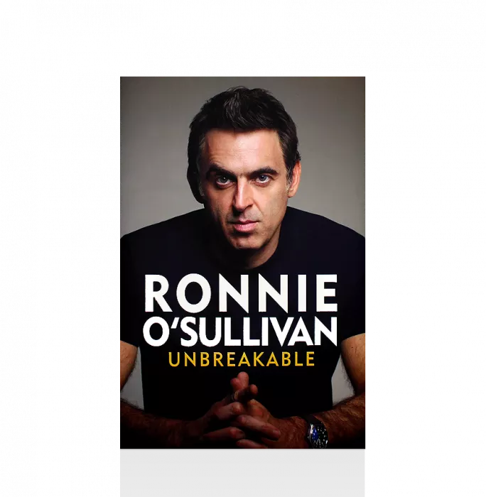 icons Ronnie O'Sullivan Signed Book: Unbreakable - Bookplate Edition