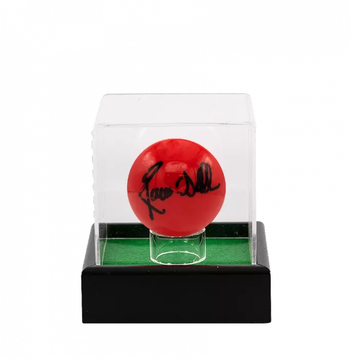 Icons Ronnie O'Sullivan Signed Red Snooker Ball In Acrylic Case