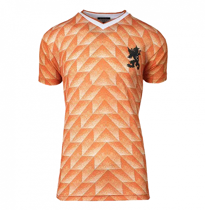 Icons Ruud Gullit Back Signed Netherlands 1988 Home Shirt In Deluxe Packaging