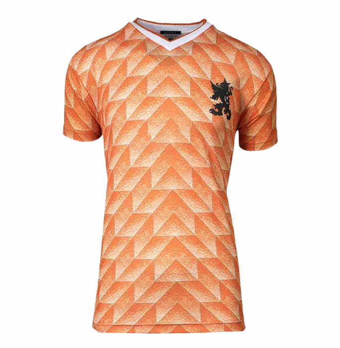 Icons Ruud Gullit Official FIFA World Cup™ Back Signed And Hero Framed Netherlands Retro 1988 Home Shirt