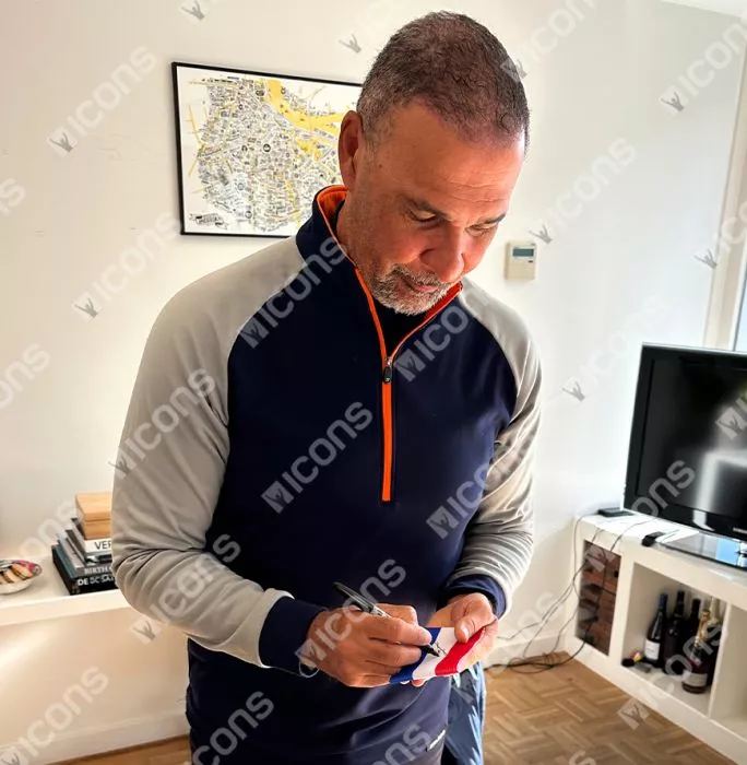 Icons Ruud Gullit Signed And Framed Netherlands Captain's Armband