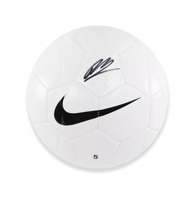 Icons Ryan Bertrand Official England Signed Nike Football In Acrylic Case