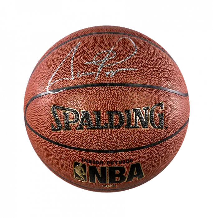 Icons Scottie Pippen Signed Spalding NBA Basketball