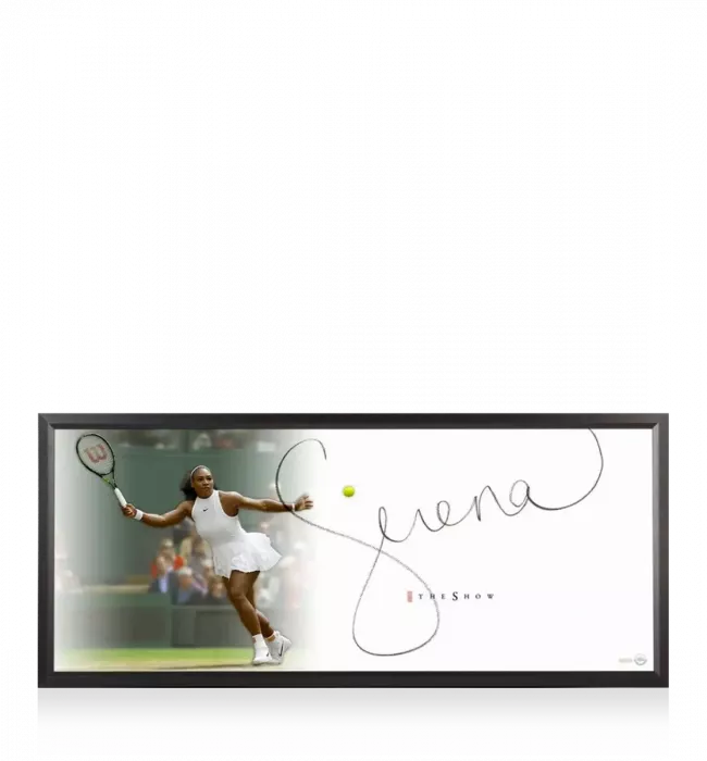 icons Serena Williams Signed and Framed Photo: The Show