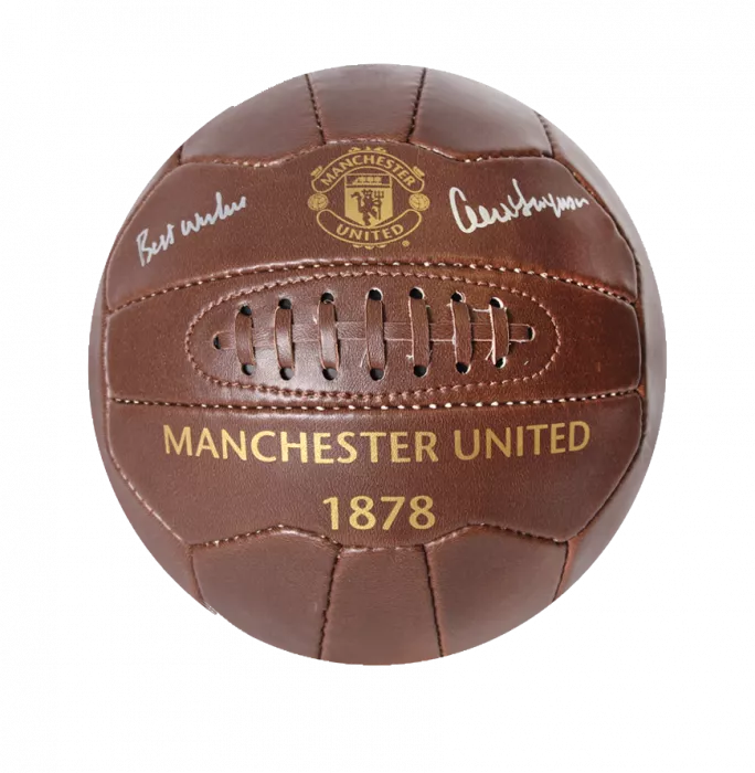 icons Sir Alex Ferguson Signed Manchester United Retro Football