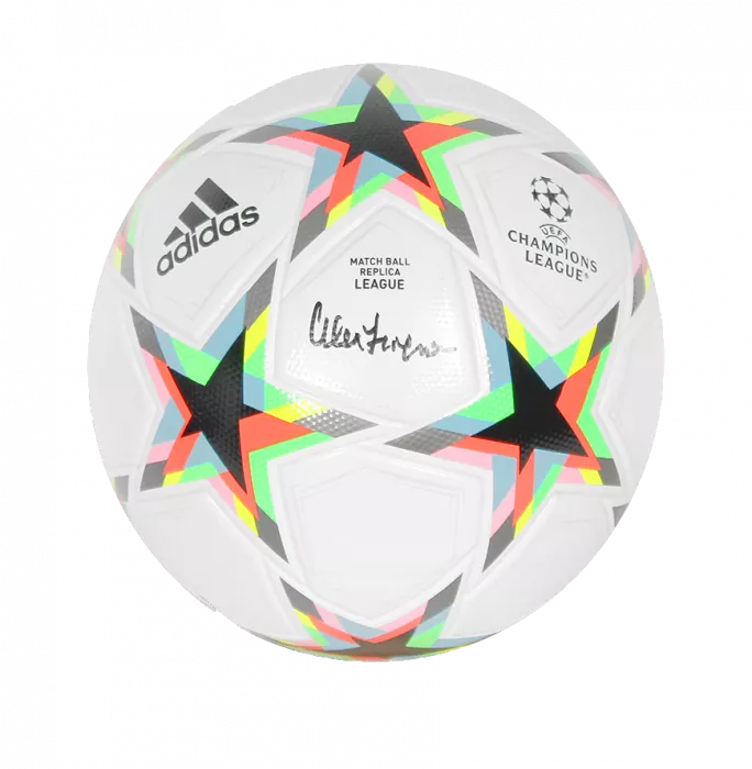 Icons Sir Alex Ferguson Signed UEFA Champions League Football