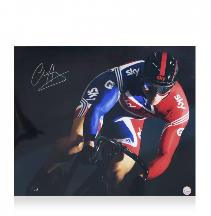 Icons Sir Chris Hoy Signed Photo: Track Cycling Legend