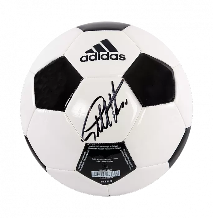 Icons Sir Geoff Hurst Signed Classic Adidas Football