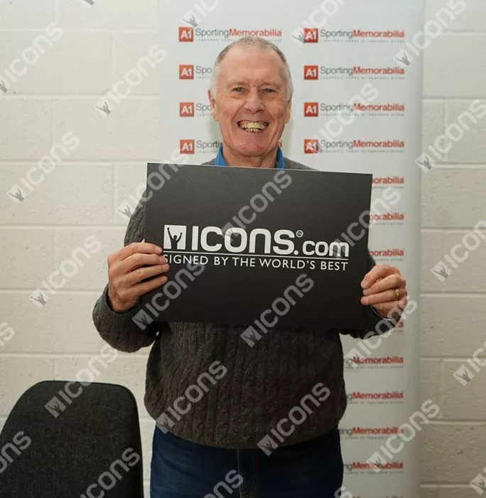 Icons Sir Geoff Hurst Signed England Photo In Premium Photo Frame: 1966 World Cup Final Celebration