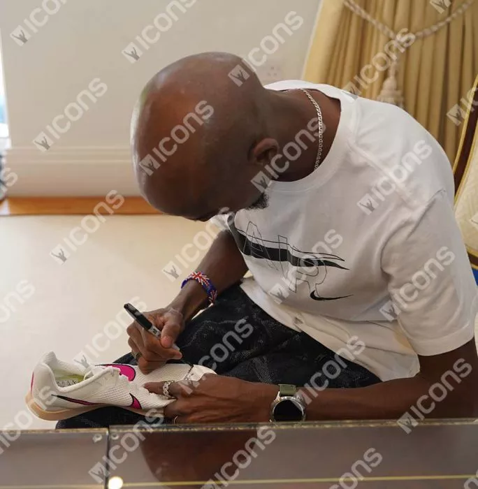 Icons Sir Mo Farah Signed Nike Zoom Rival Distance Spikes