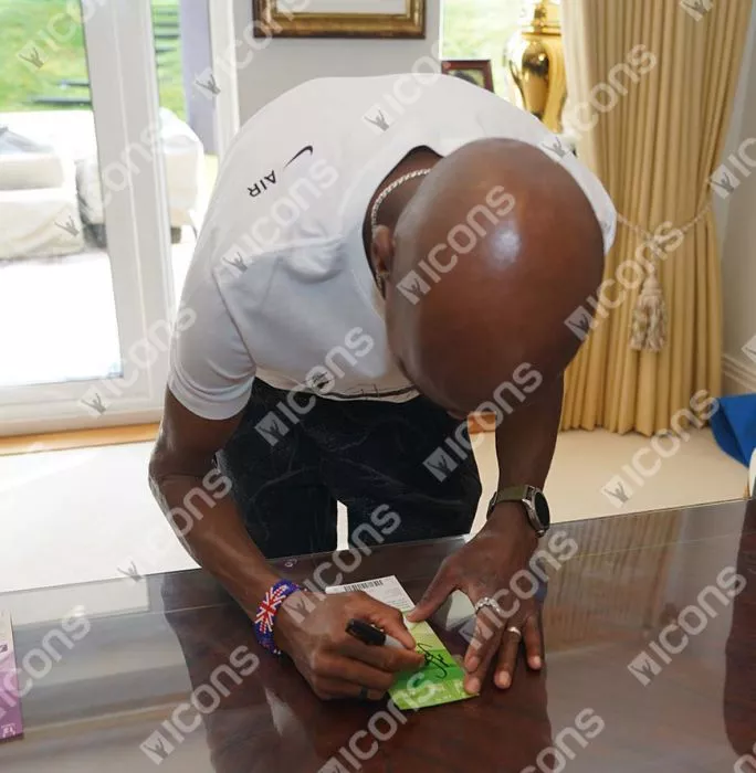 Icons Sir Mo Farah Signed Ticket: London 2012 Olympic Park Access