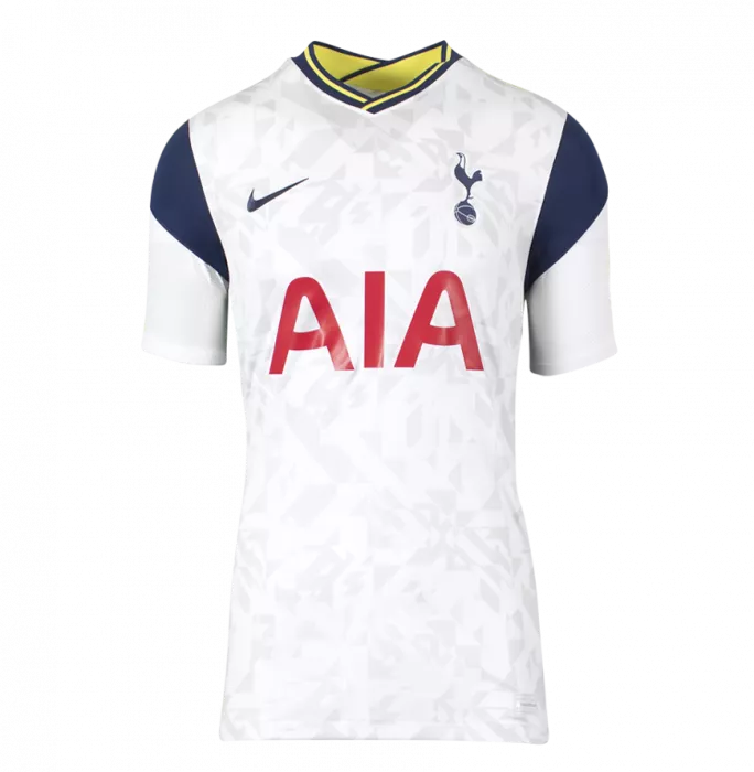 Icons Son Heung-min Back Signed Tottenham Hotspur 2020-21 Home Shirt In Deluxe Packaging