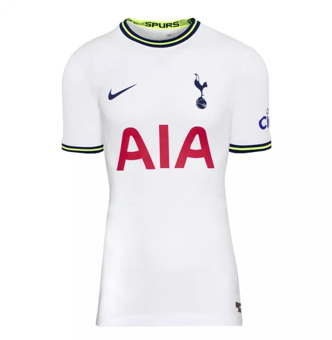 Icons Son Heung-min Back Signed Tottenham Hotspur 2022-23 Home Shirt In Classic Frame