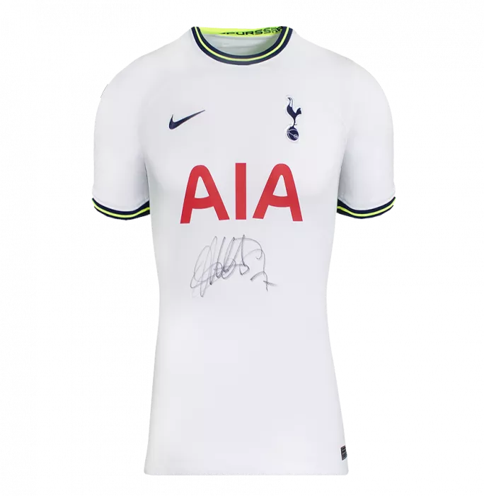 Icons Son Heung-min Front Signed Tottenham Hotspur 2022-23 Home Shirt In Hero Frame: Option 1