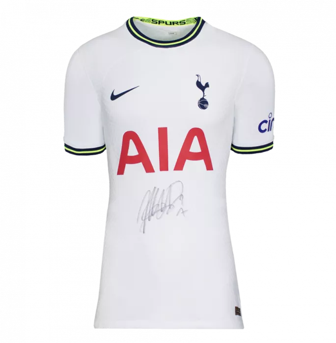 Icons Son Heung-min Front Signed Tottenham Hotspur 2022-23 Home Shirt In Hero Frame: Option 1