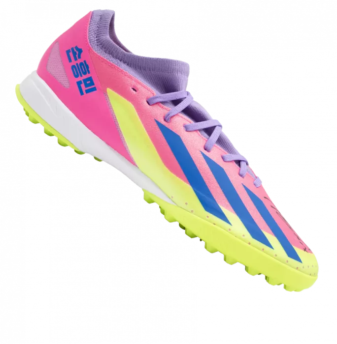 Icons Son Heung-min Signed Adidas Crazyfast HMS Astro Boot In Acrylic Case