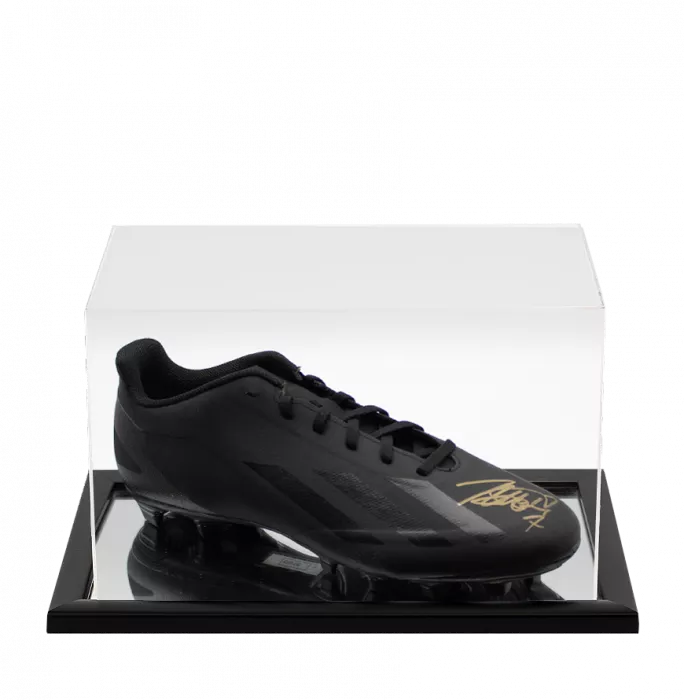 icons Son Heung-min Signed Adidas X Boot In Acrylic Case