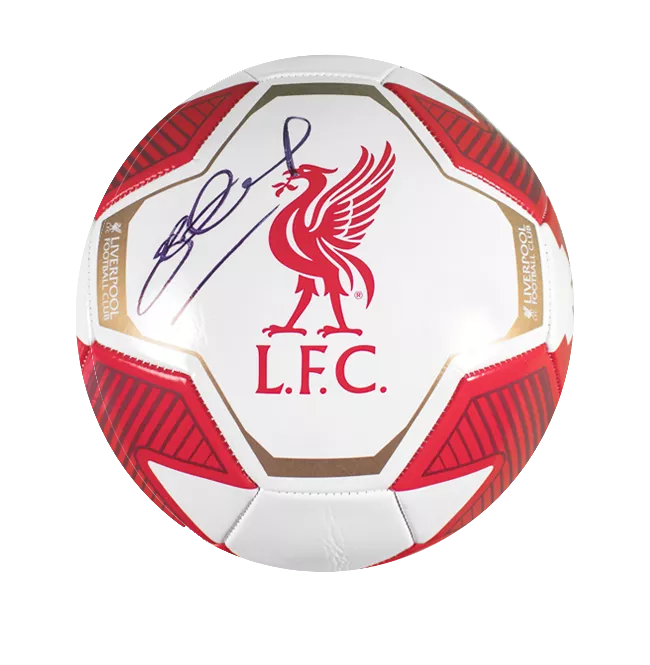 icons Steven Gerrard Signed Liverpool FC Branded Football