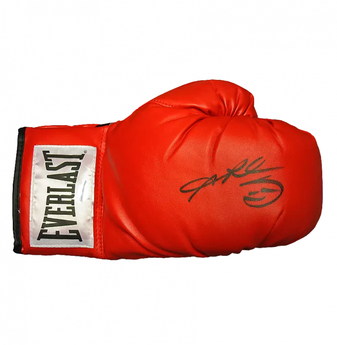 Icons Sugar Ray Leonard Signed Red Everlast Boxing Glove