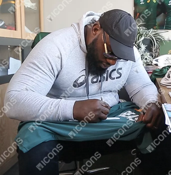 Icons Tendai “Beast” Mtawarira Back Signed South Africa Springbok Shirt