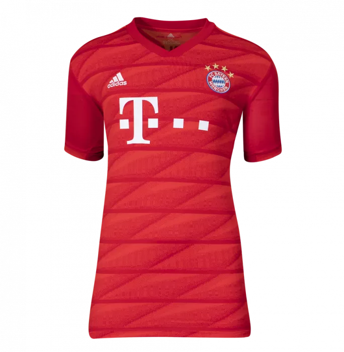 Icons Thiago Alcantara Back Signed Bayern Munich 2019-20 Home Shirt In Classic Frame