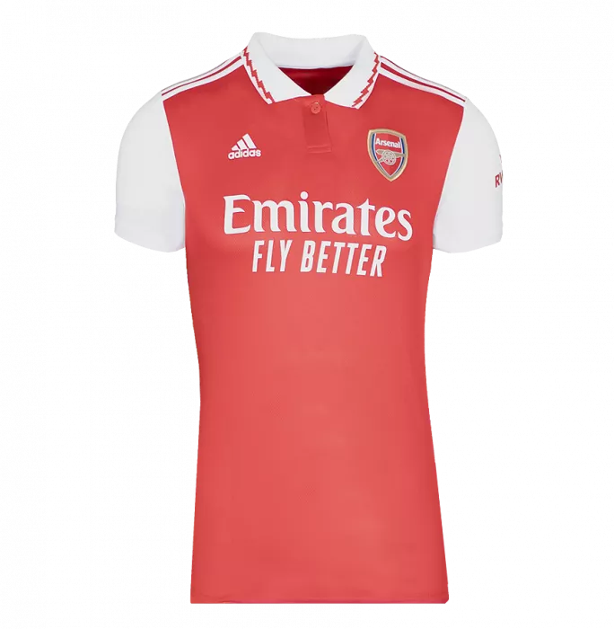 Icons Thierry Henry Back Signed Arsenal 2022-23 Home Shirt With Fan Style Numbers In Deluxe Packaging