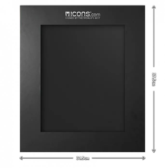 Icons Thierry Henry Back Signed Arsenal Retro Home Shirt With Fan Style Numbers In Deluxe Packaging