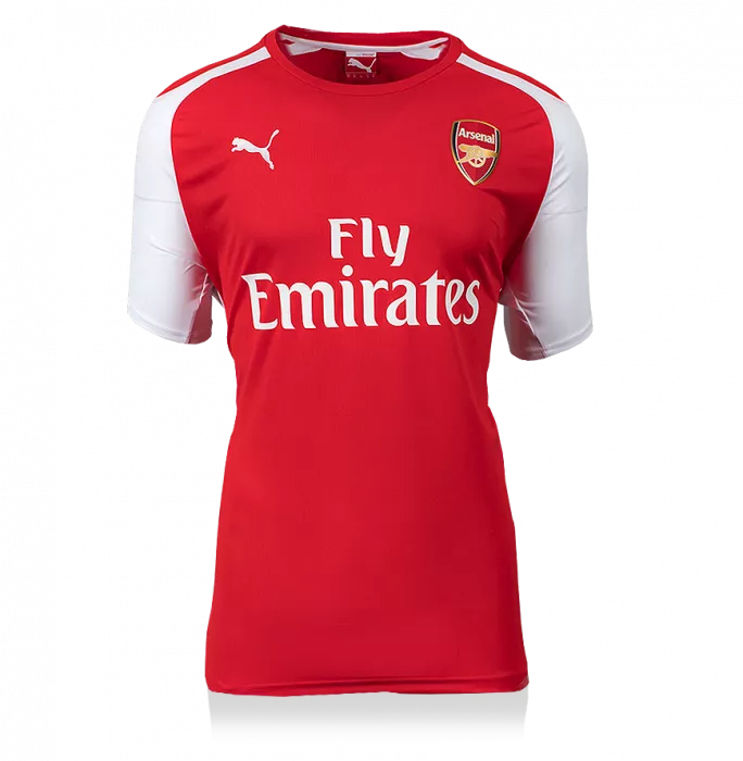 Icons Thierry Henry Back Signed Modern Arsenal Home Shirt