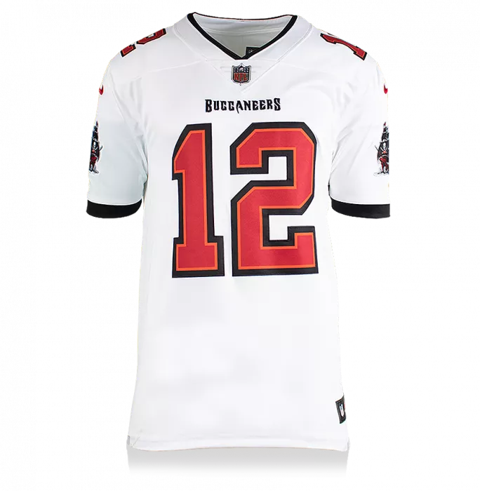 Icons Tom Brady Back Signed Tampa Bay Buccaneers Road Jersey