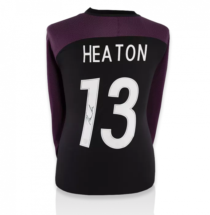 Icons Tom Heaton England Signed England 2016 Home Shirt