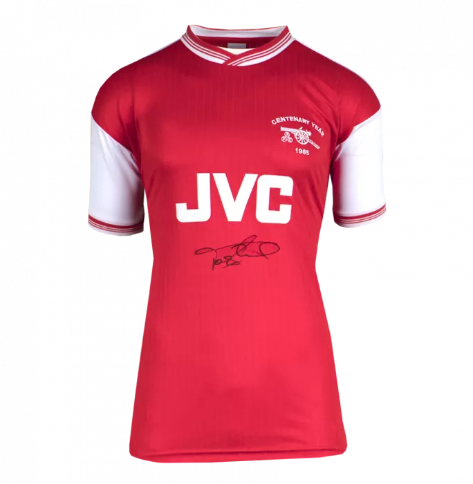 Icons Tony Adams Front Signed Arsenal 1985-86 Home Shirt